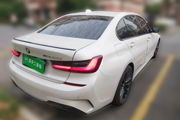 Used BMW 3 Series 2022 325Li M Sport Night Edition Package Rear Right 45 Deg