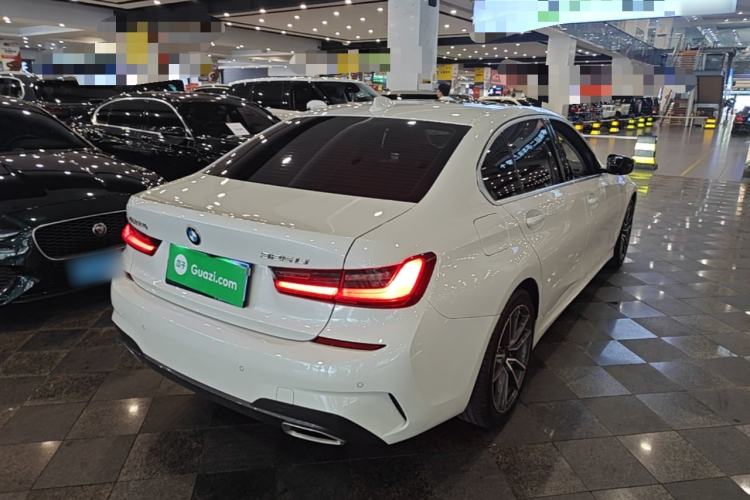 Used BMW 3 Series 2022 325Li M Sport Package Rear Right 45 Deg