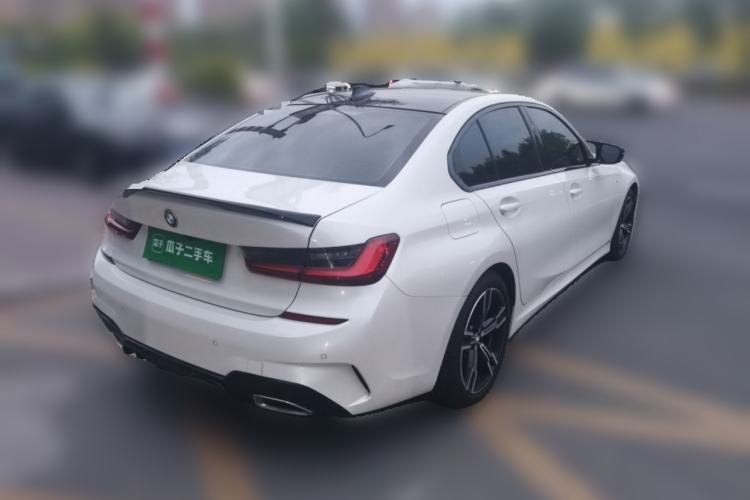 Used BMW 3 Series 2022 Updated 325i M Sport Package Rear Right 45 Deg