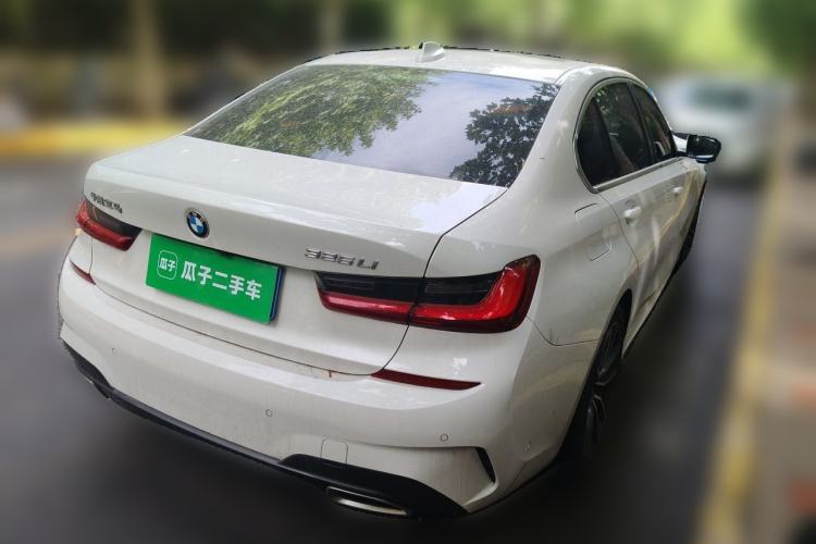 Used BMW 3 Series 2022 Updated 325Li M Sport Package Rear Right 45 Deg