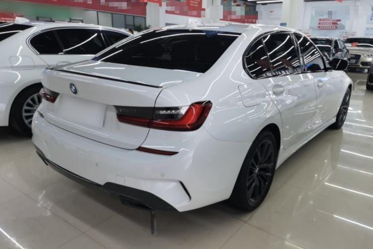 Used BMW 3 Series 2022 325Li M Sport Night Edition Package Rear Right 45 Deg