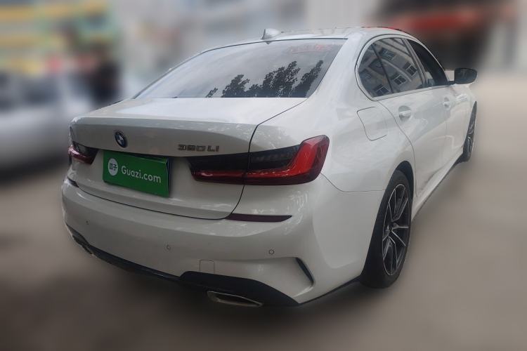 Used BMW 3 Series 2022 320Li M Sport Package Rear Right 45 Deg