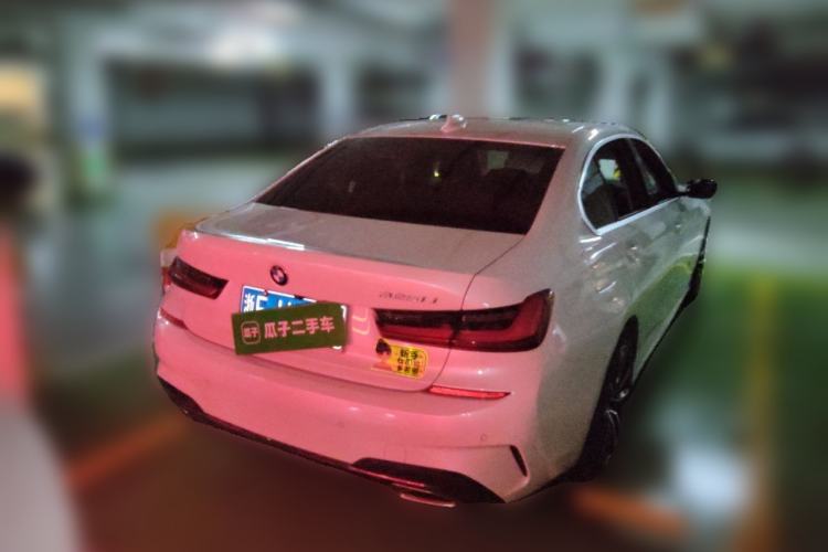 Used BMW 3 Series 2022 325Li M Sport Package Rear Right 45 Deg