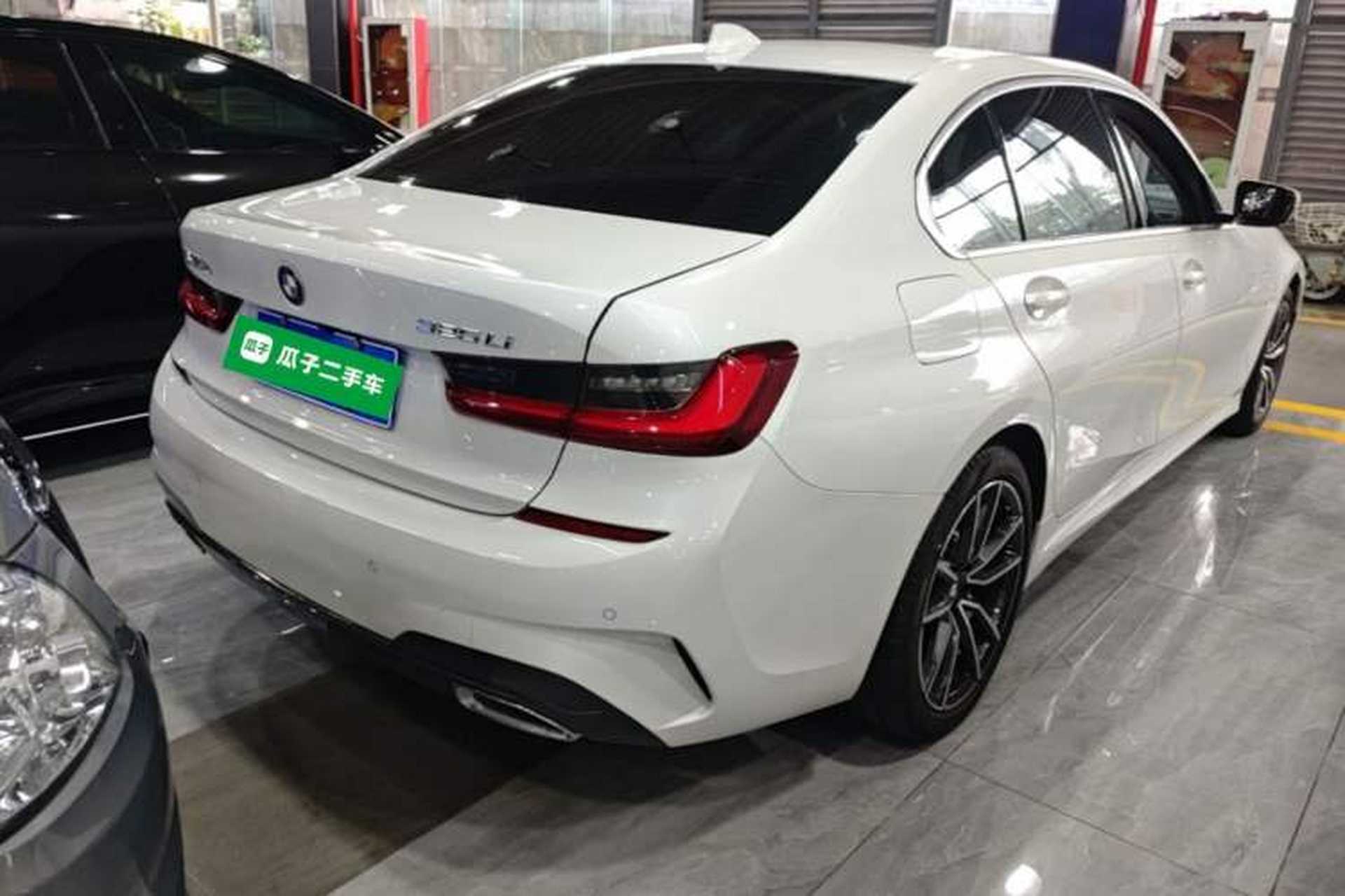 Used BMW 3 Series 2022 325Li M Sport Package Rear Right 45 Deg