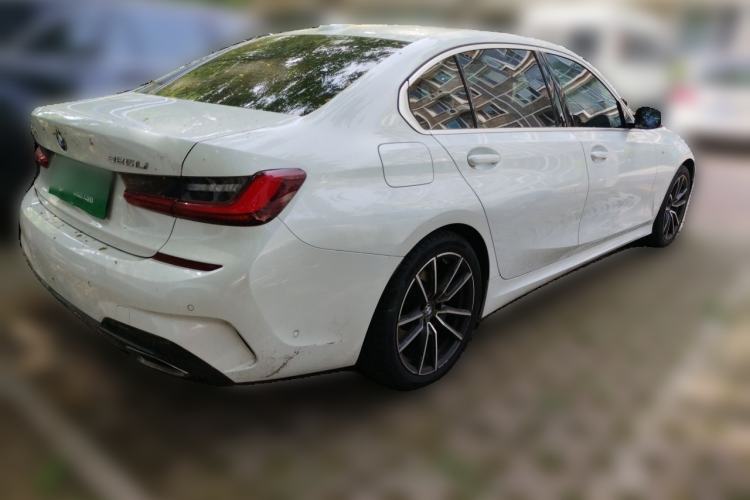 Used BMW 3 Series 2022 Updated 325Li M Sport Package Rear Right 45 Deg
