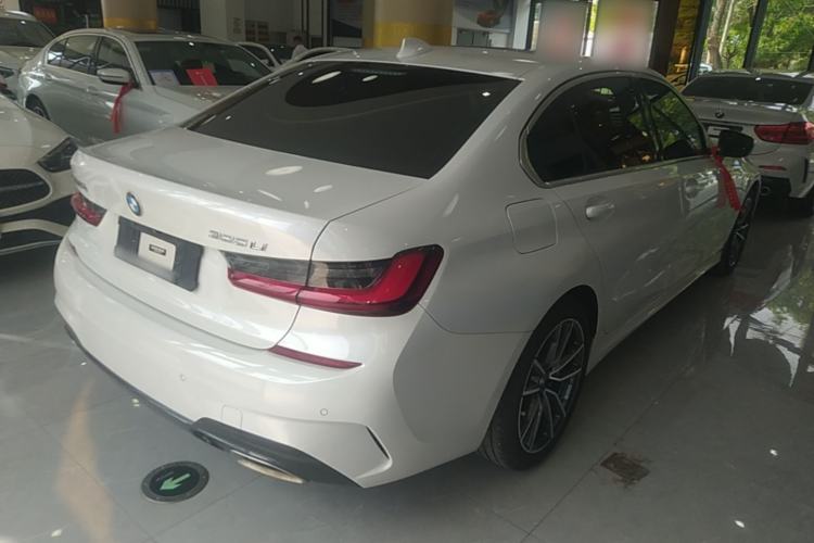 Used BMW 3 Series 2022 325Li M Sport Package Rear Right 45 Deg