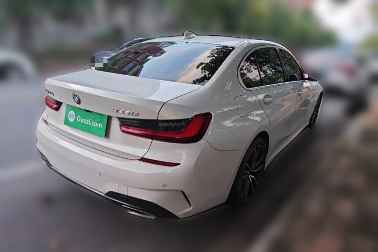 Used BMW 3 Series 2022 Updated 325Li M Sport Package Rear Right 45 Deg