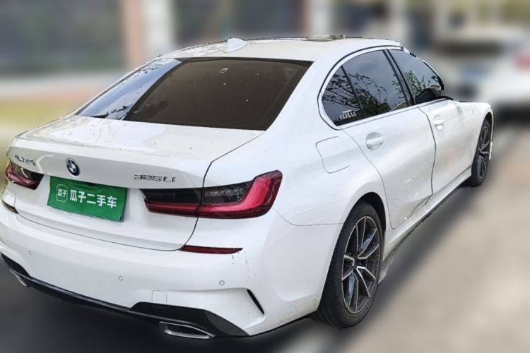Used BMW 3 Series 2022 325Li M Sport Package Rear Right 45 Deg