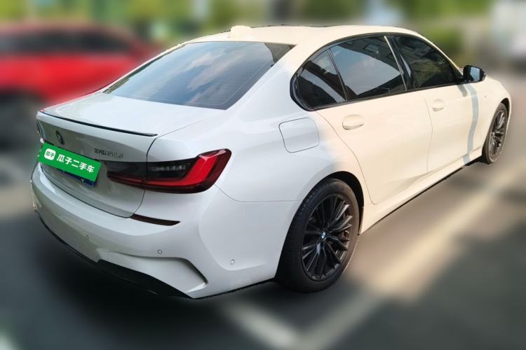 Used BMW 3 Series 2022 325Li M Sport Night Edition Package Rear Right 45 Deg