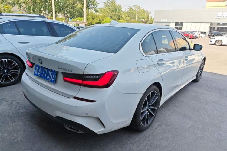 Used BMW 3 Series 2022 325Li M Sport Package Rear Right 45 Deg