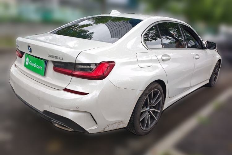 Used BMW 3 Series 2022 325Li M Sport Package Rear Right 45 Deg