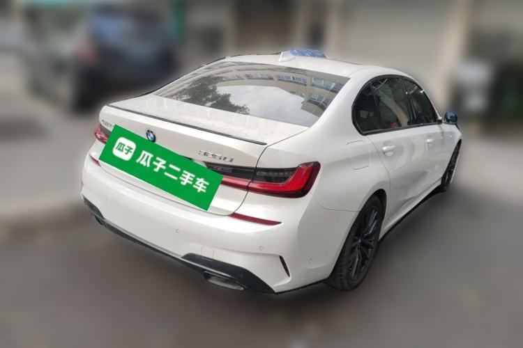 Used BMW 3 Series 2022 Restyled 325Li M Sport Night Edition Package Rear Right 45 Deg