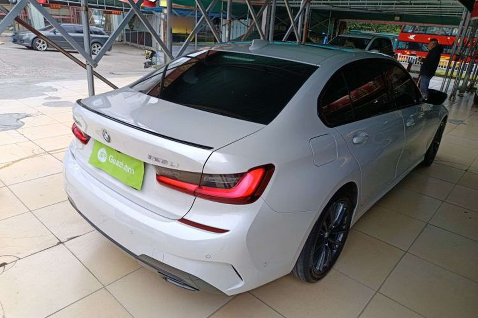 Used BMW 3 Series 2022 325Li M Sport Night Edition Package Rear Right 45 Deg