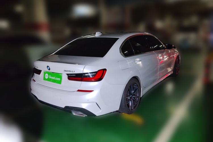 Used BMW 3 Series 2022 325Li M Sport Package Rear Right 45 Deg