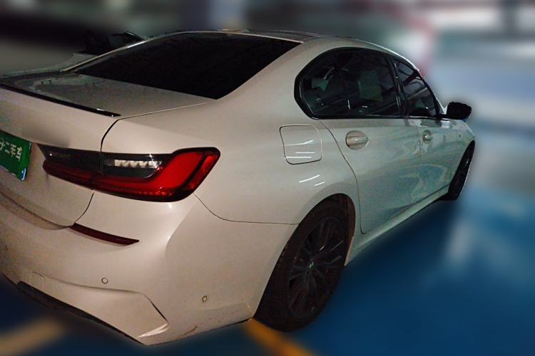 Used BMW 3 Series 2022 325Li M Sport Night Edition Package Rear Right 45 Deg