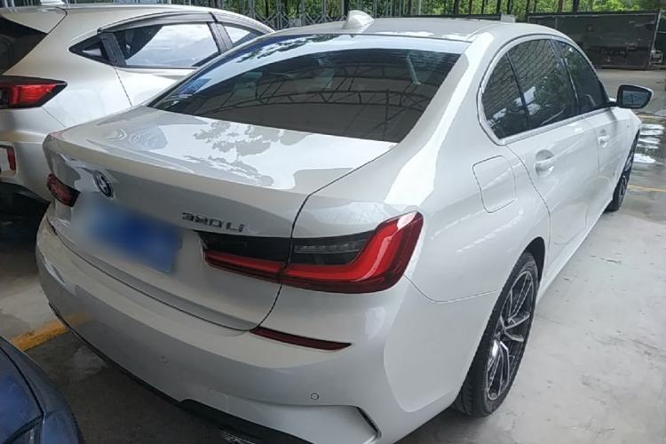 Used BMW 3 Series 2022 320Li M Sport Package Rear Right 45 Deg