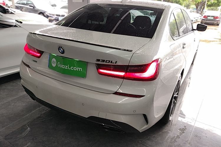 Used BMW 3 Series 2022 330Li xDrive M Sport Night Edition Package Rear Right 45 Deg