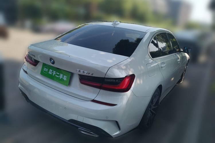 Used BMW 3 Series 2022 325Li M Sport Package Rear Right 45 Deg