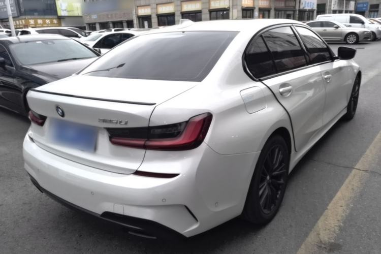 Used BMW 3 Series 2022 325Li M Sport Night Edition Package Rear Right 45 Deg