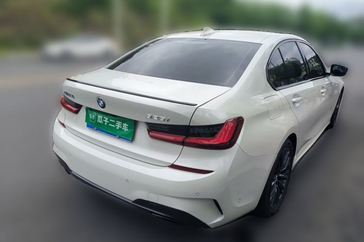 Used BMW 3 Series 2022 325i M Sport Night Edition Package Rear Right 45 Deg