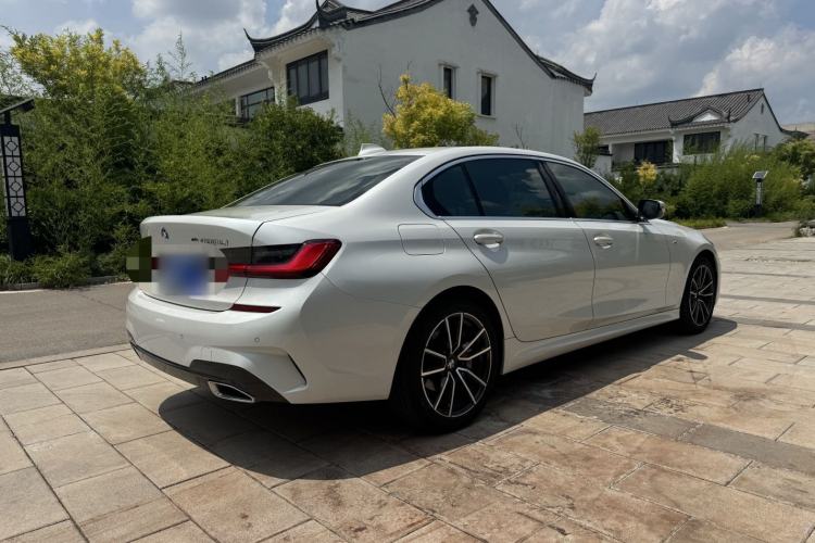 Used BMW 3 Series 2022 320Li M Sport Package Rear Right 45 Deg