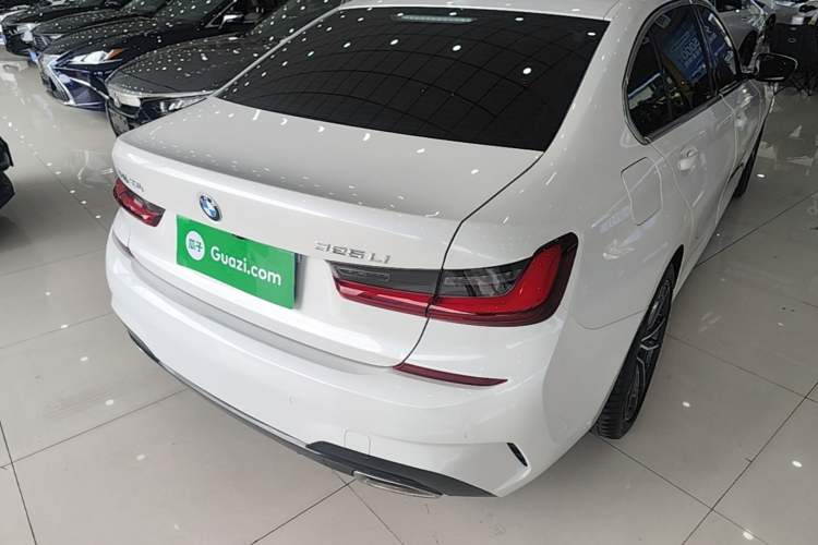 Used BMW 3 Series 2022 Updated 325Li M Sport Package Rear Right 45 Deg