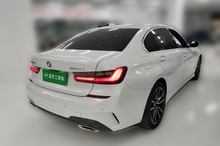 Used BMW 3 Series 2022 320Li M Sport Package Rear Right 45 Deg