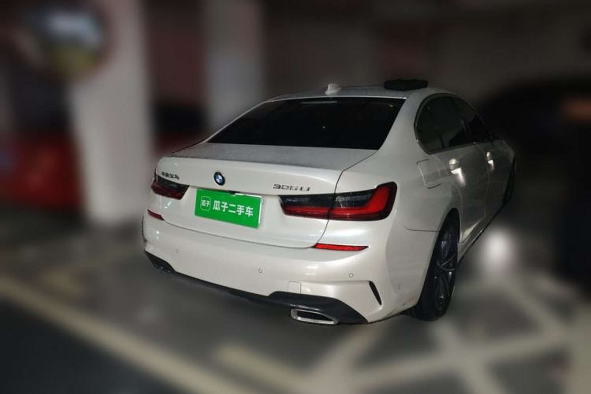 Used BMW 3 Series 2022 Updated 325Li M Sport Package Rear Right 45 Deg
