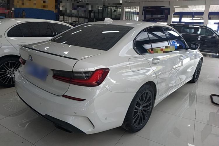 Used BMW 3 Series 2022 325i M Sport Night Edition Package Rear Right 45 Deg