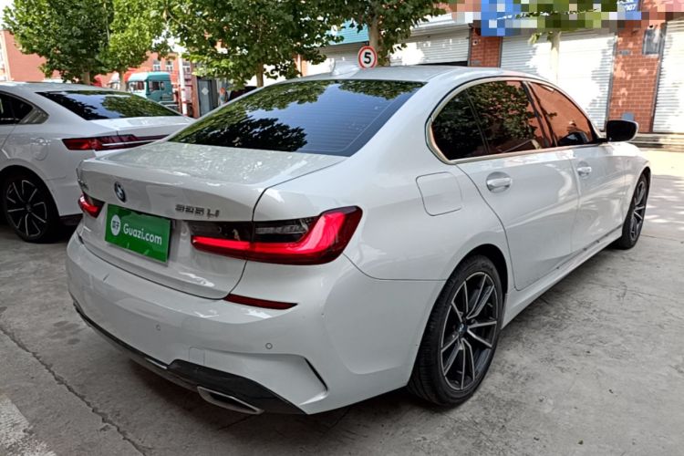 Used BMW 3 Series 2022 325Li M Sport Package Rear Right 45 Deg