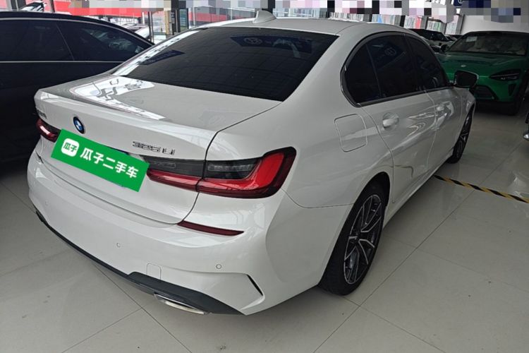 Used BMW 3 Series 2022 325Li M Sport Package Rear Right 45 Deg