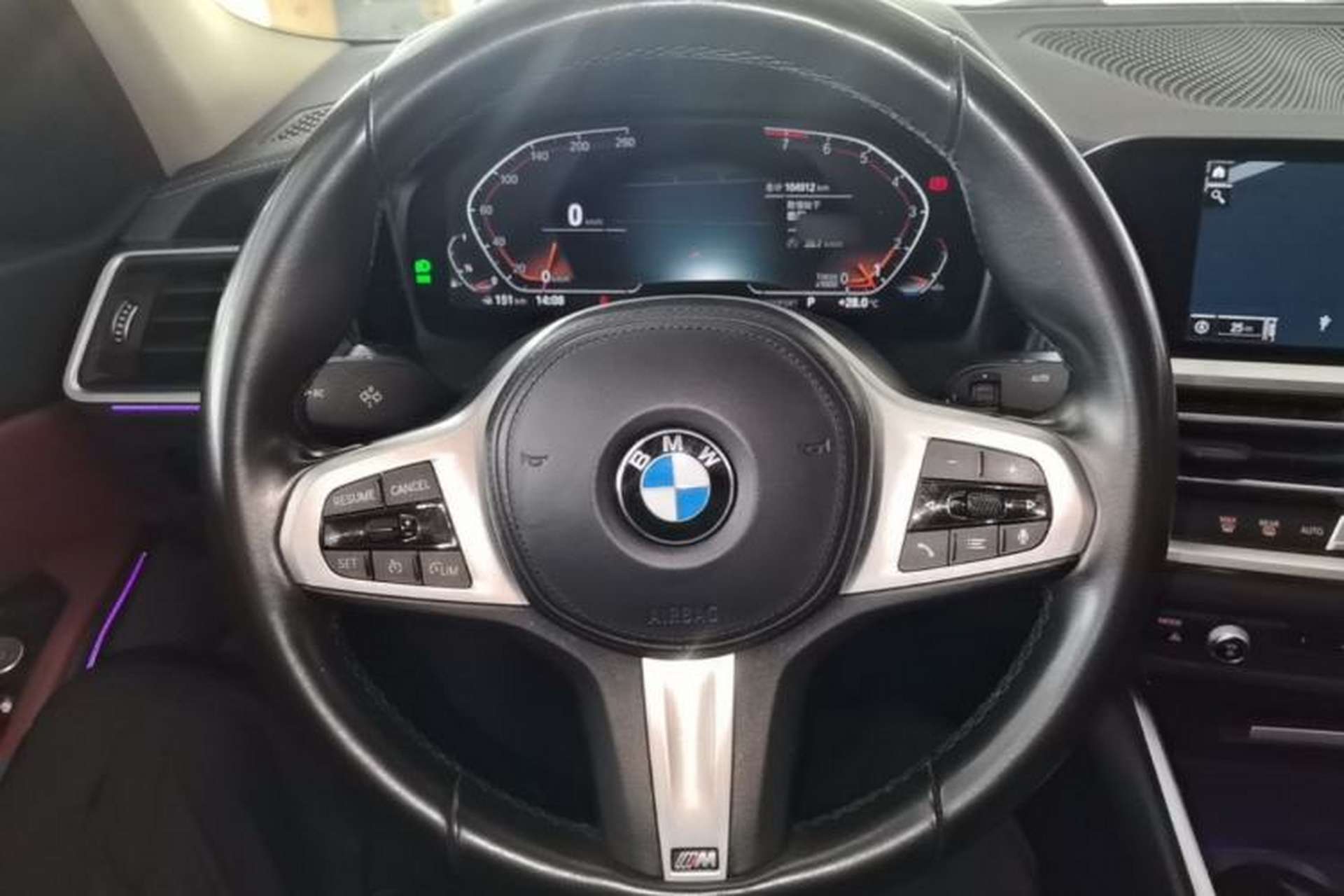 Used BMW 3 Series 2022 Updated 325Li M Sport Package Steering Wheel