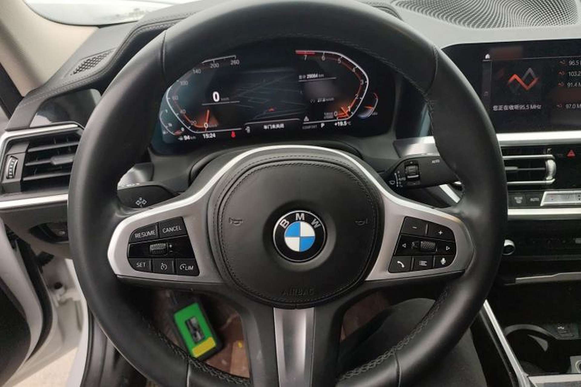Used BMW 3 Series 2022 Updated 325Li M Sport Package Steering Wheel