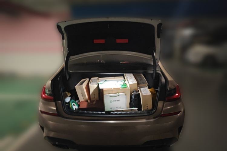 Used BMW 3 Series 2022 325i M Sport Night Edition Package Trunk