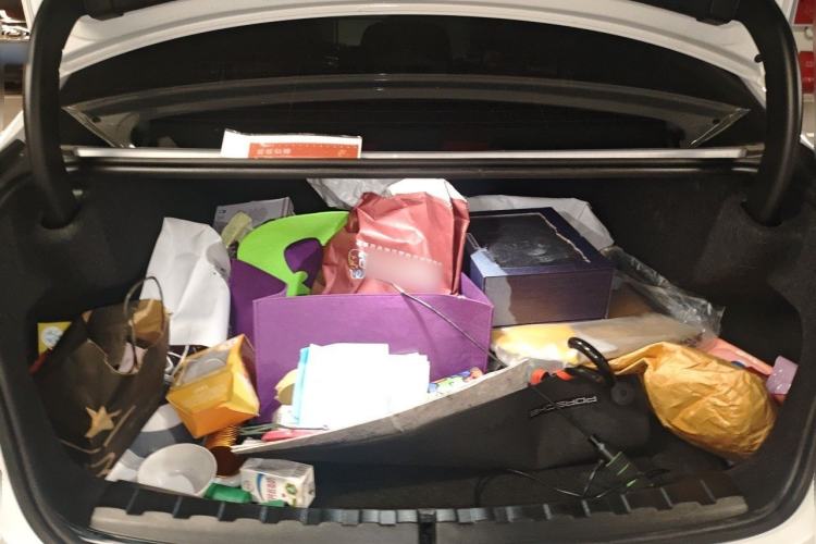 Used BMW 3 Series 2022 325i M Sport Package Trunk
