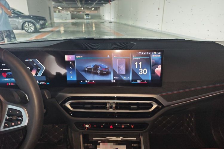 Used BMW 3 Series 2023 325i M Sport Package Audio And AC Panel