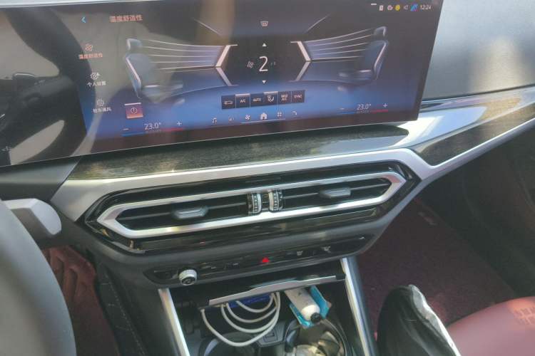 Used BMW 3 Series 2023 325Li M Sport Package Audio And AC Panel