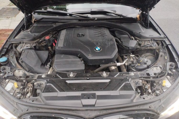 Used BMW 3 Series 2023 325i M Sport Night Edition Package Engine Bay