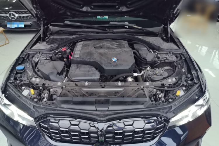Used BMW 3 Series 2023 325i M Sport Night Edition Package Engine Bay