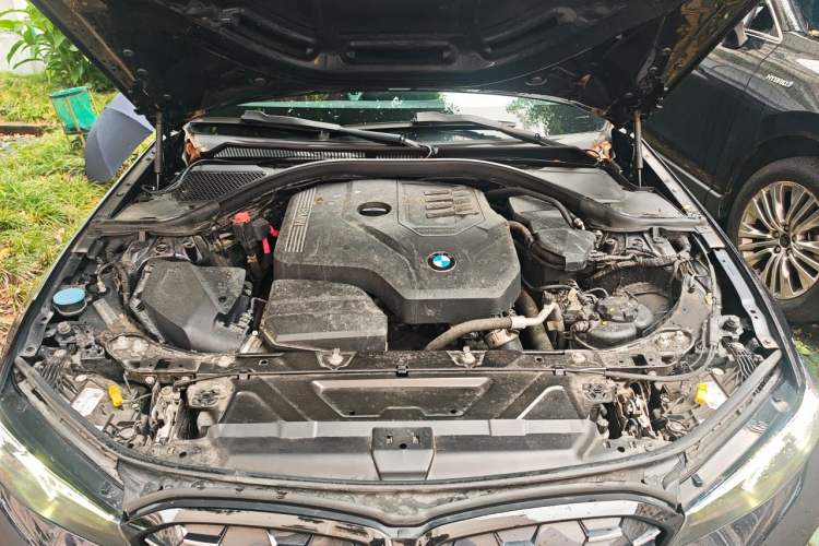 Used BMW 3 Series 2023 325Li M Sport Night Edition Package Engine Bay