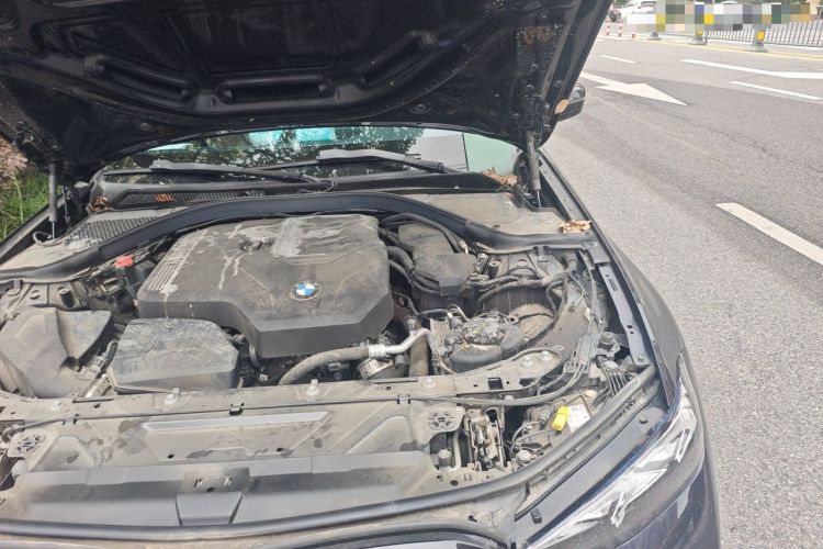 Used BMW 3 Series 2023 325i M Sport Night Edition Package Engine Bay Left