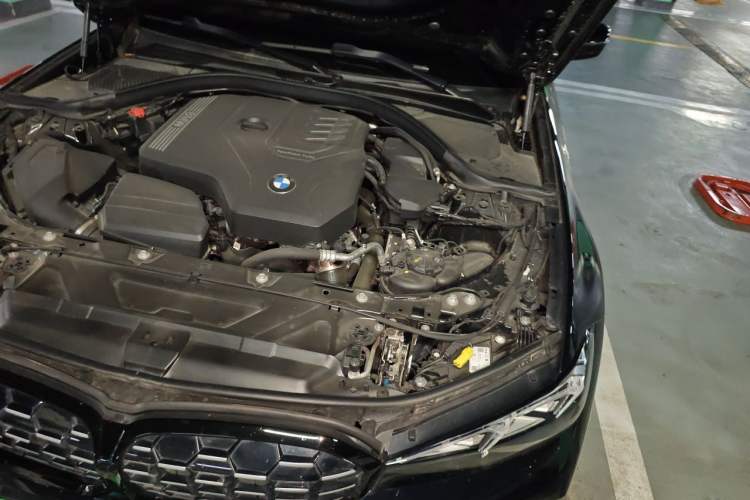 Used BMW 3 Series 2023 325Li M Sport Night Edition Package Engine Bay Left