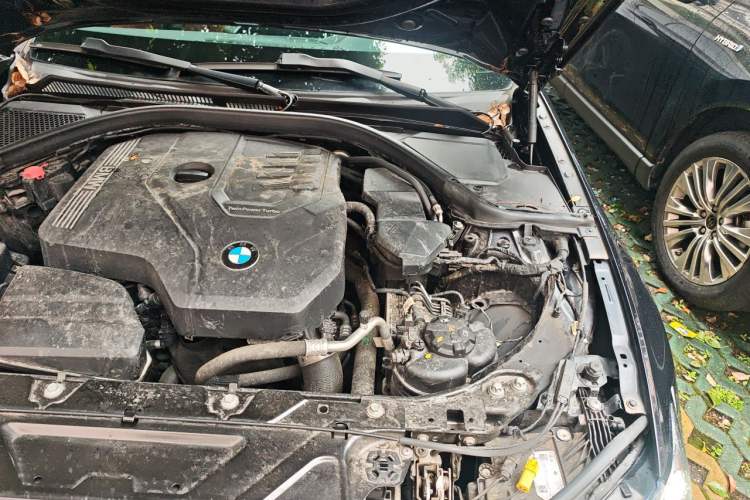 Used BMW 3 Series 2023 325Li M Sport Night Edition Package Engine Bay Left