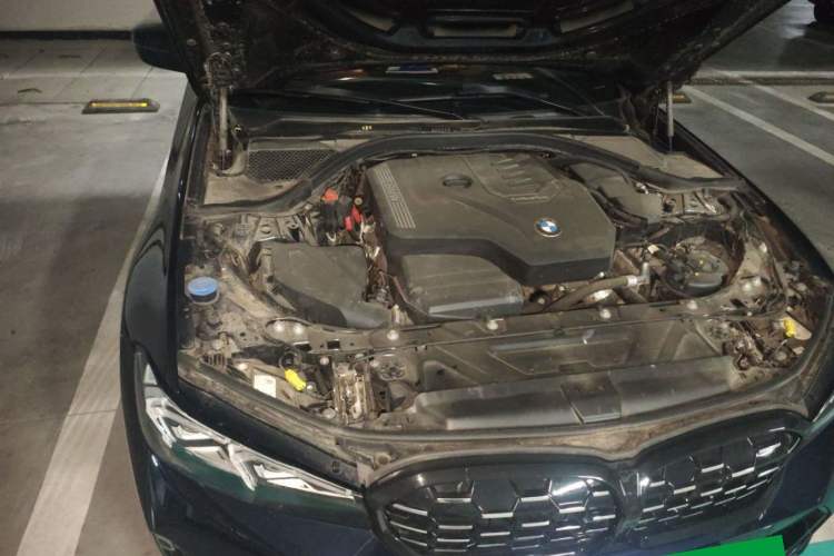 Used BMW 3 Series 2023 325Li M Sport Package Engine Bay Right