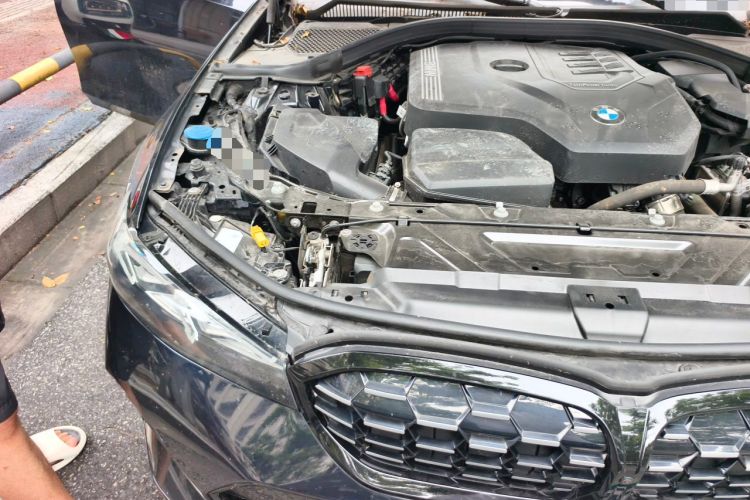 Used BMW 3 Series 2023 325Li M Sport Night Edition Package Engine Bay Right