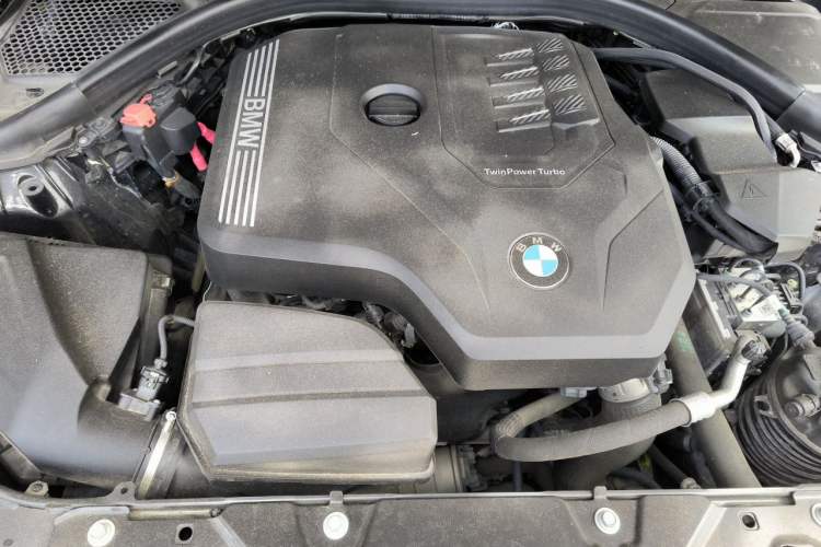 Used BMW 3 Series 2023 325Li M Sport Night Edition Package Engine Bay