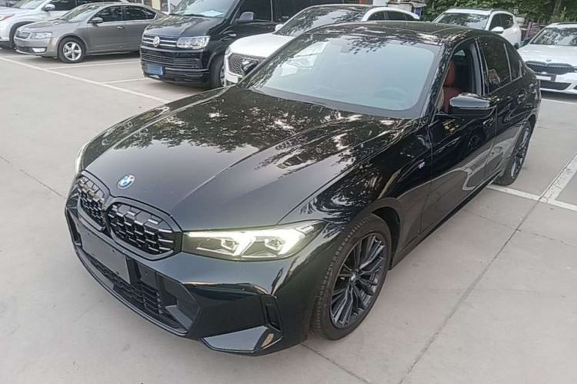 Used BMW 3 Series 2023 325i M Sport Night Edition Package Front Left 45 Deg