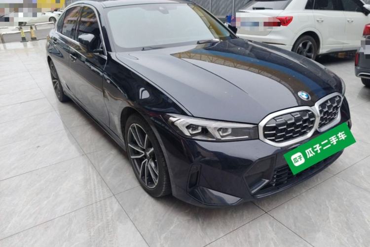 Used BMW 3 Series 2023 325Li M Sport Package Front Right 45 Deg