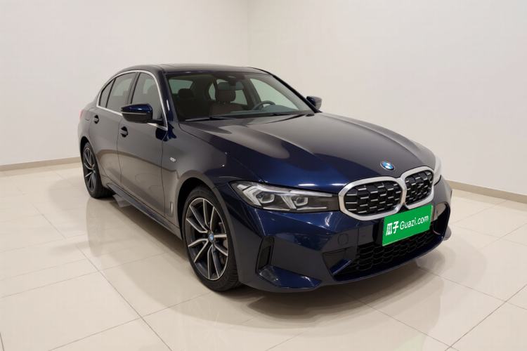 Used BMW 3 Series 2023 325Li xDrive M Sport Package Front Right 45 Deg