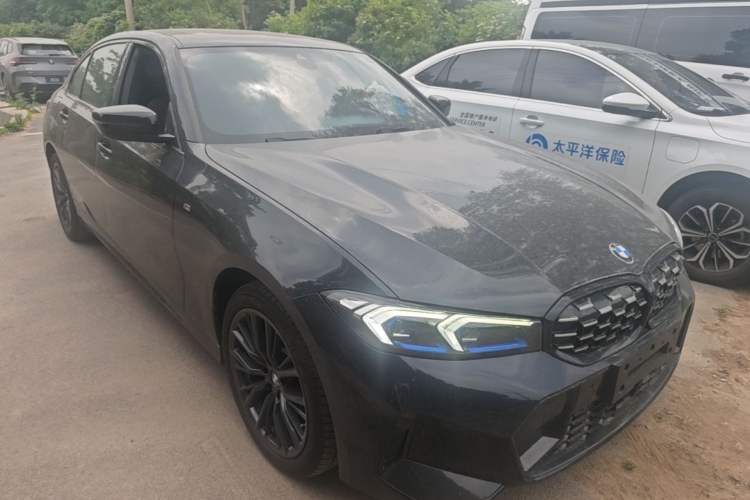 Used BMW 3 Series 2023 330Li M Sport Night Edition Package Front Right 45 Deg